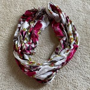 Womens Floral Scarf